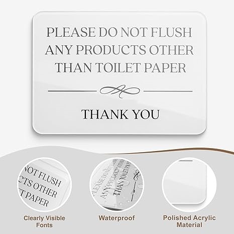 跨境热销亚克力洗手间标牌商业商场公共洗手间浴室装饰提醒标志牌