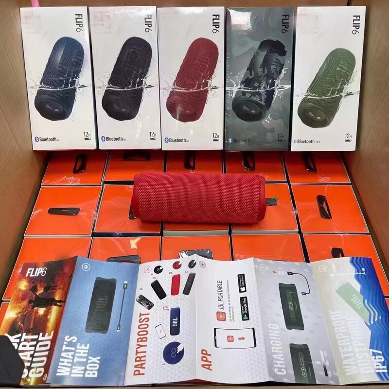 Foreign Trade Top-Of-The-Line Flip6 Kaleidoscope 6Th Generation Wireless Bluetooth Speaker with Fabric Mesh Subwoofer, Outdoor Card-Insertable Tws Speaker Foreign Trade Top-Of-The-Line Flip6 Kaleidoscope 6Th Generation Wireless Bluetooth Speaker with Fabric Mesh Subwoofer, Outdoor Card-Insertable Tws Speaker