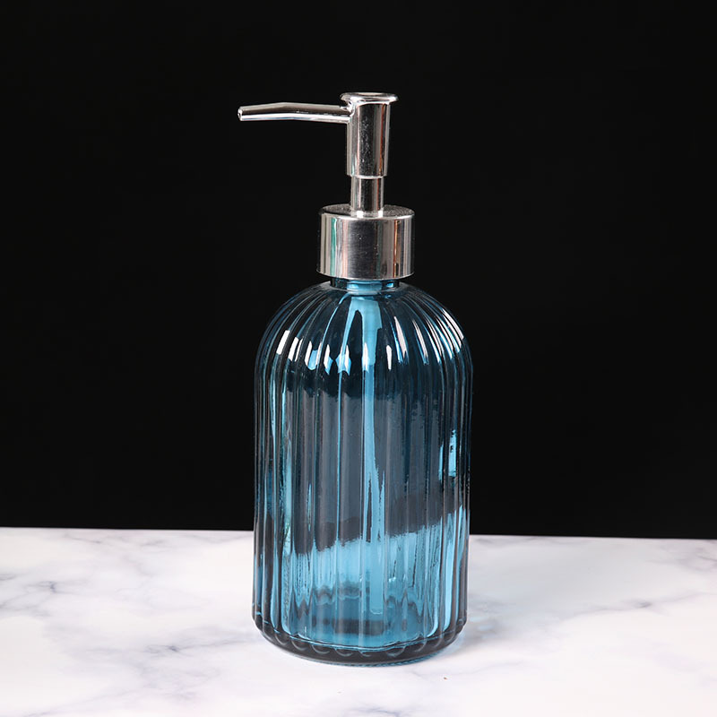 Color Press desinfectante de manos sub-botella de aceite esencial 500ml Detergente doméstico desinfectante de manos botella de vidrio botella