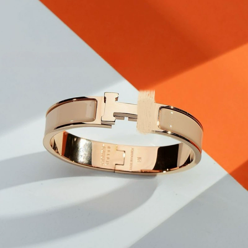 Bracelet with letters, classic enamel, for beloved