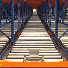 恒力达智能装备重力式仓储先进先出储物货架滚筒式专业厂家