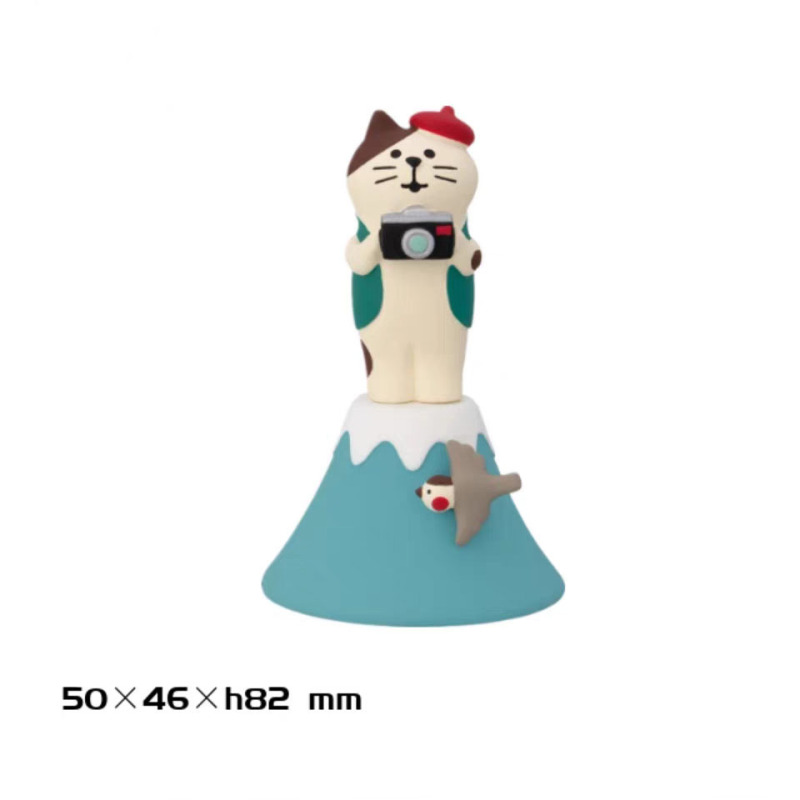 日本の猫の装飾品観光地ギフト ZAKKA ブラインドボックスフィギュア DIY シーン装飾樹脂工芸品小さな装飾品|undefined