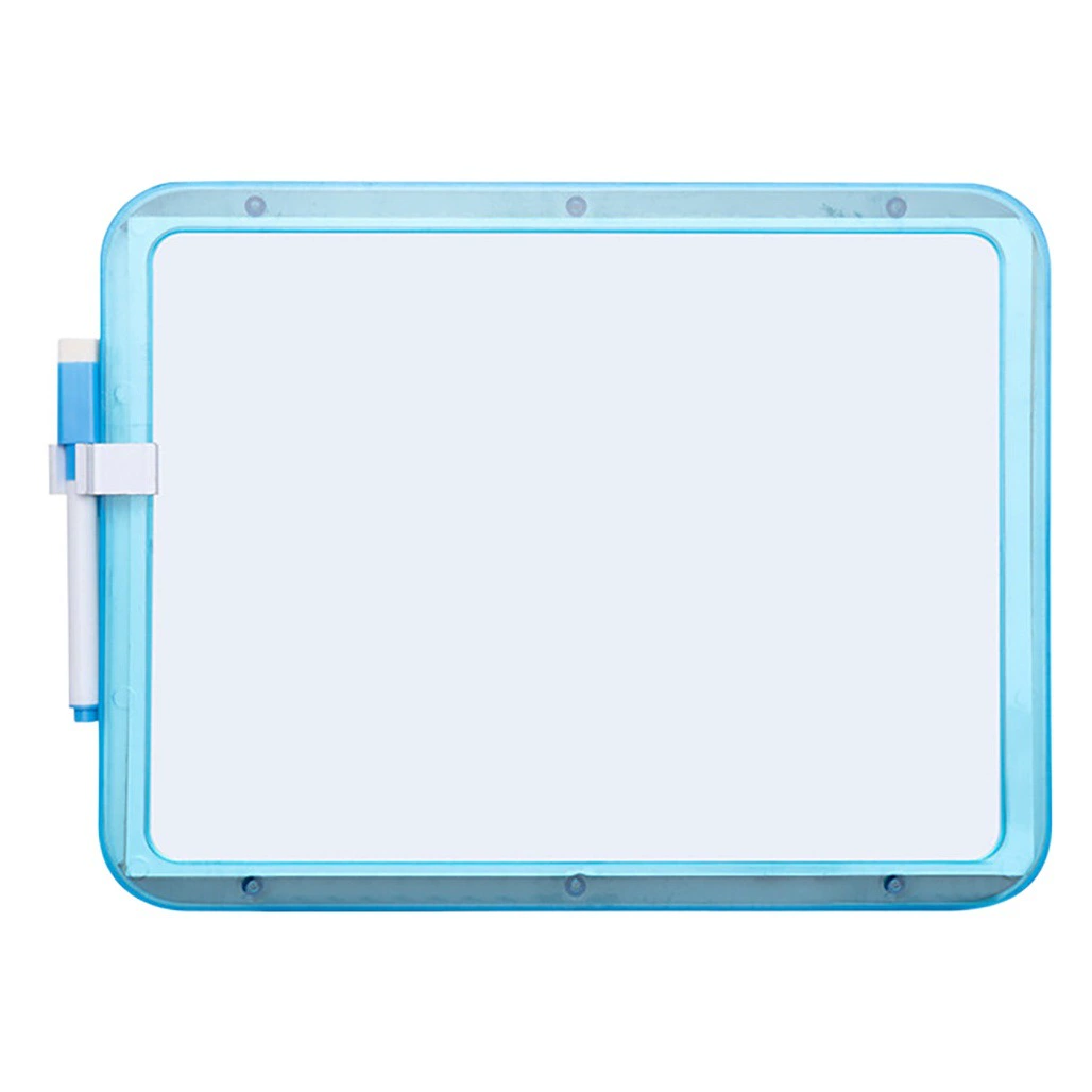 Заводская горячая Распродажа детская доска для рисования Бытовая пластиковая магнитная маленькая белая доска стираемая подвесная мультяшная доска для письма