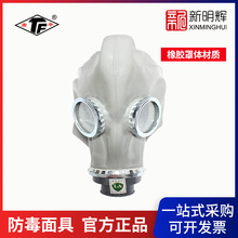 唐豐防毒面具 長管橡膠呼吸面具 配導氣管鬼臉面具濾毒罐