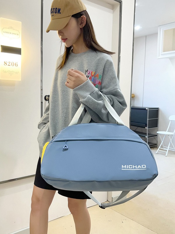 Bolsa de viaje portátil de moda de gran capacidad bolsa de deporte bolsa de almacenamiento de equipaje de corta distancia ligera bolsa de viaje