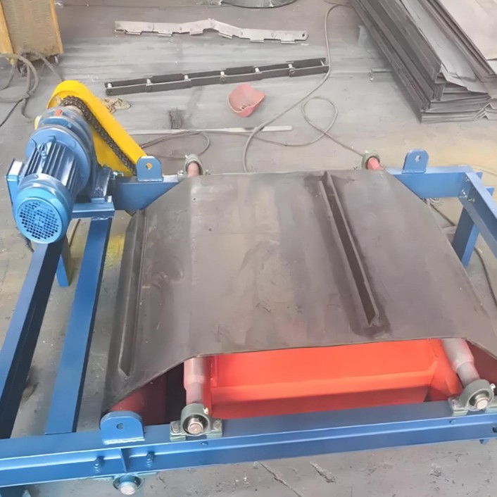 Dispositivo de eliminación de hierro de minería RBCYD serie transportadora correa de descarga accesorios de eliminación de hierro depósito