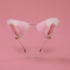 10# pink and white beard