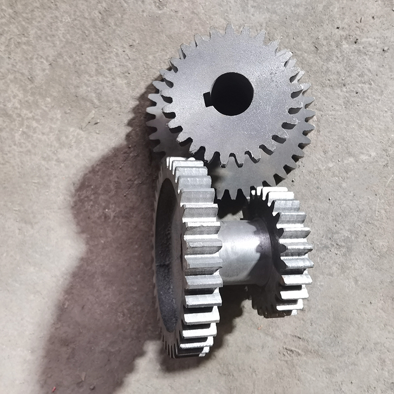 engranaje de velocidad variable de cortadora de césped accesorios de engranaje de velocidad variable de pequeña escala piezas de maquinaria agrícola engranaje de velocidad variable de cadena de fundición engranaje de hierro