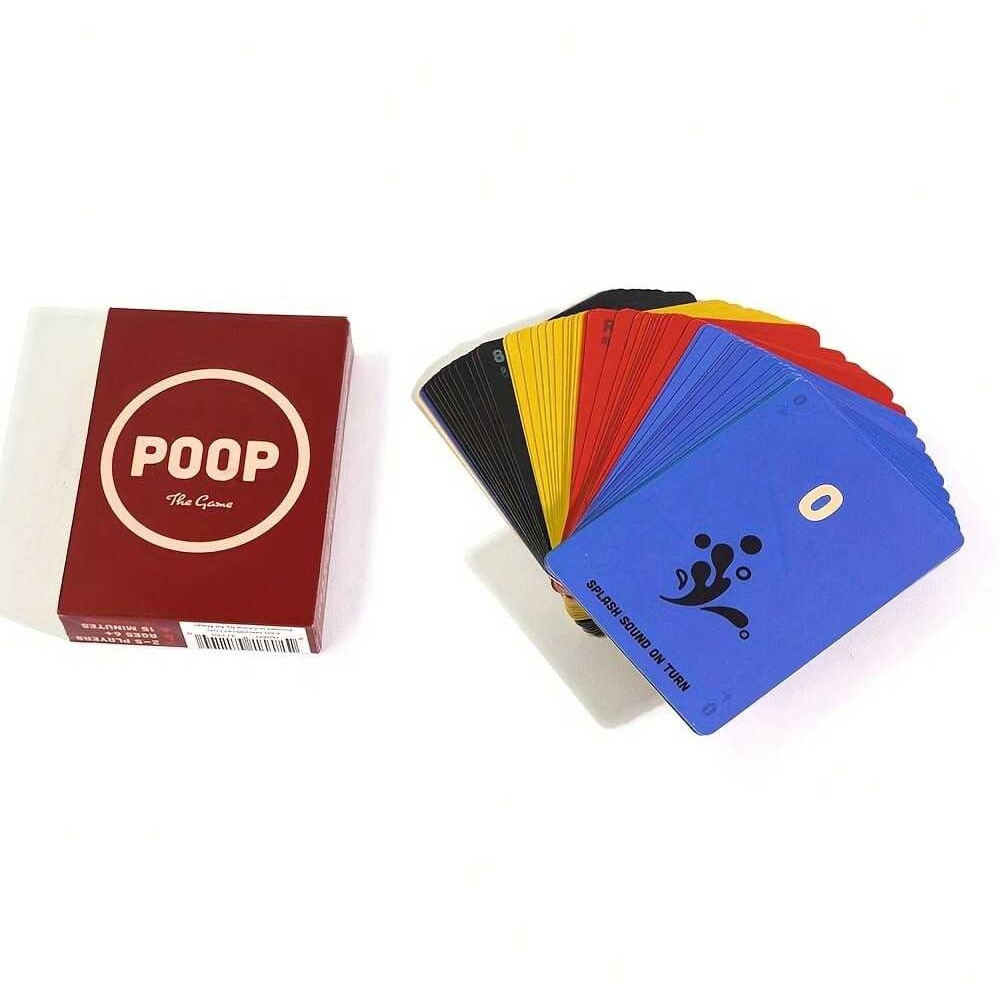 Poop The Game English Version Classic Party Card Game For Groups_voghion.com