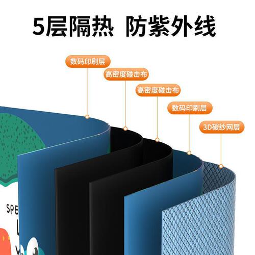 Car curtains, car-mounted strong magnetic sunshades, sun protection, side window sun protection, double-layer double-pull sunshade curtains, universal