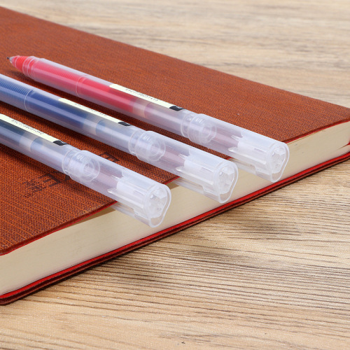Baoke straight liquid large-capacity gel pen needle head 0.5mm ball pen student brush pen test water pen