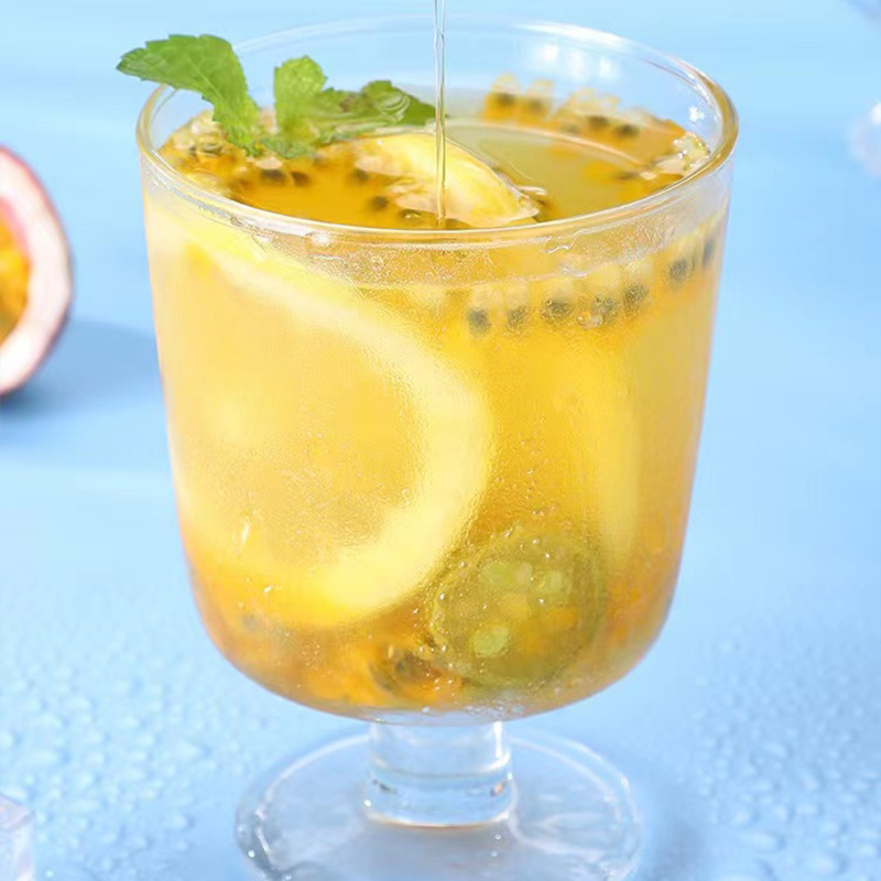 オレンジ百香果茶夏果物茶レモン青オレンジ百香果茶冷泡茶の組み合わせが震えている|undefined