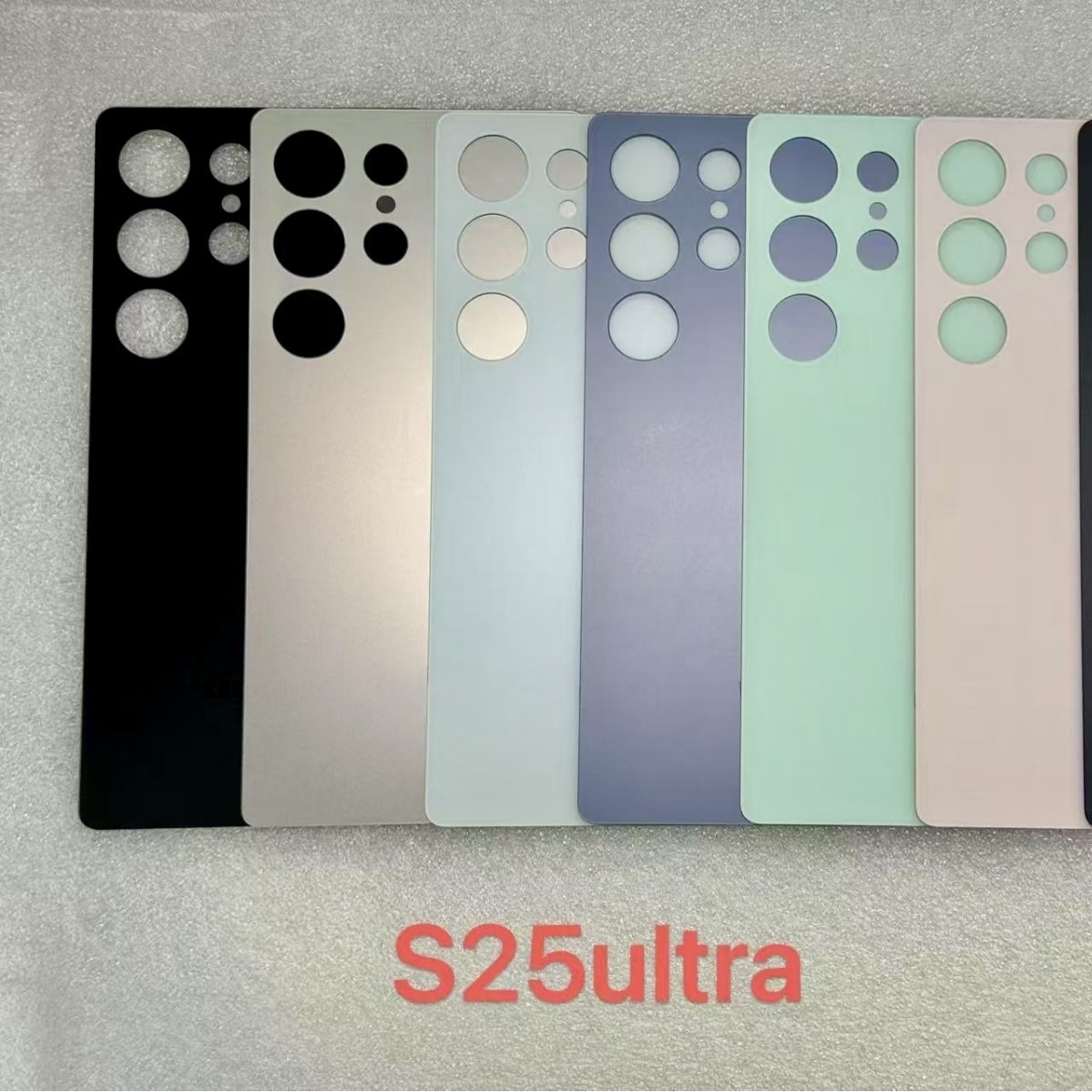 Aplicable a la cubierta trasera de vidrio de teléfono Samsung S23 24 25 plus ultra vidrio trasero vidrio trasero