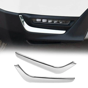 Special Honda 2017-2019 CRV front fog lamp lower eyebrow decorative stickers stainless steel modification accessories cross-border batch