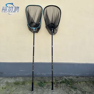 Large Object braiding net black fish braiding net aluminum alloy retractable braiding net Rod glue braiding net head hanging glue large object braiding net Rod