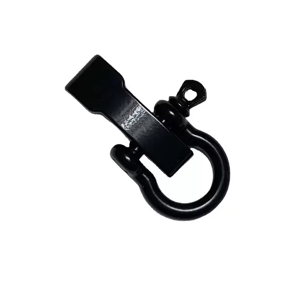 Electroplated Wear-Resistant D-Shaped Buckle Horseshoe Buckle Paracord Bracelet Accessories Metal Outdoor Carabiner Manufacturer in Stock Hanging Buckle