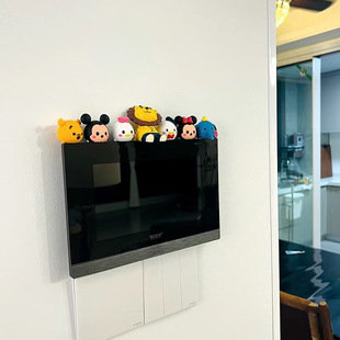 Video Doorbell Decoration Ornaments Entrance Door Entrance Intercom Phone Mickey Cartoon Ugly Cover Panel Decoration Switch