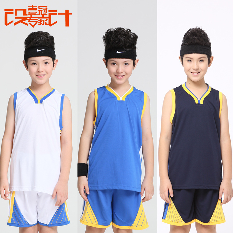 Children's Basketball Suit Men's Children's Competition Training Camp Team Clothing Sports Vest Youth Jersey Printing