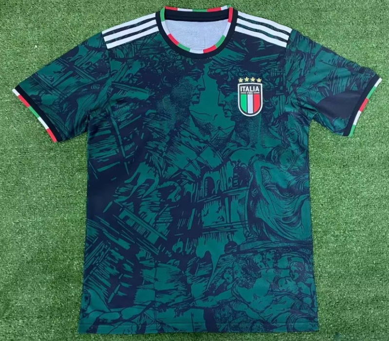 2425 Camiseta de fútbol de local y visitante transfronteriza italiana Edición especial Serie de camisetas Suministro directo de fábrica Edición conjunta
