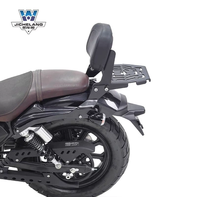 Motorcycle tail: Qianjiang flash 150 backrest tail