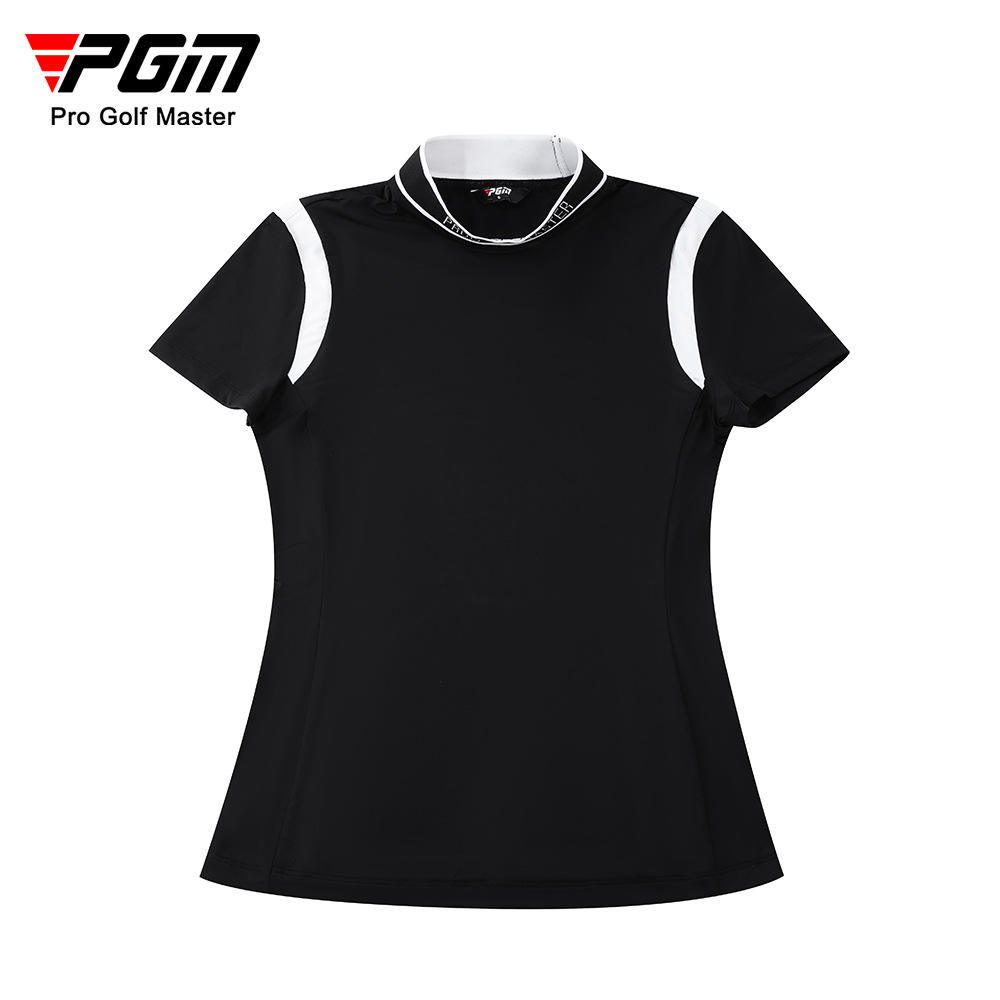 Váy tennis nữ xếp ly phối áo thun thể thao — YF791-Sakura Phấn hoa Top [Lụa lạnh], YF791-Áo đen [lụa lạnh], QZ103-Váy xếp ly màu trắng, QZ103-Váy xếp ly màu xanh nhạt