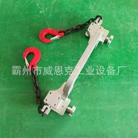轨道电车线固定装置接触线紧固夹具应急抢修连接头拧面器