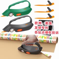 Wrapping paper cut terカッターロール包装紙ハンドル付きカッターカッター