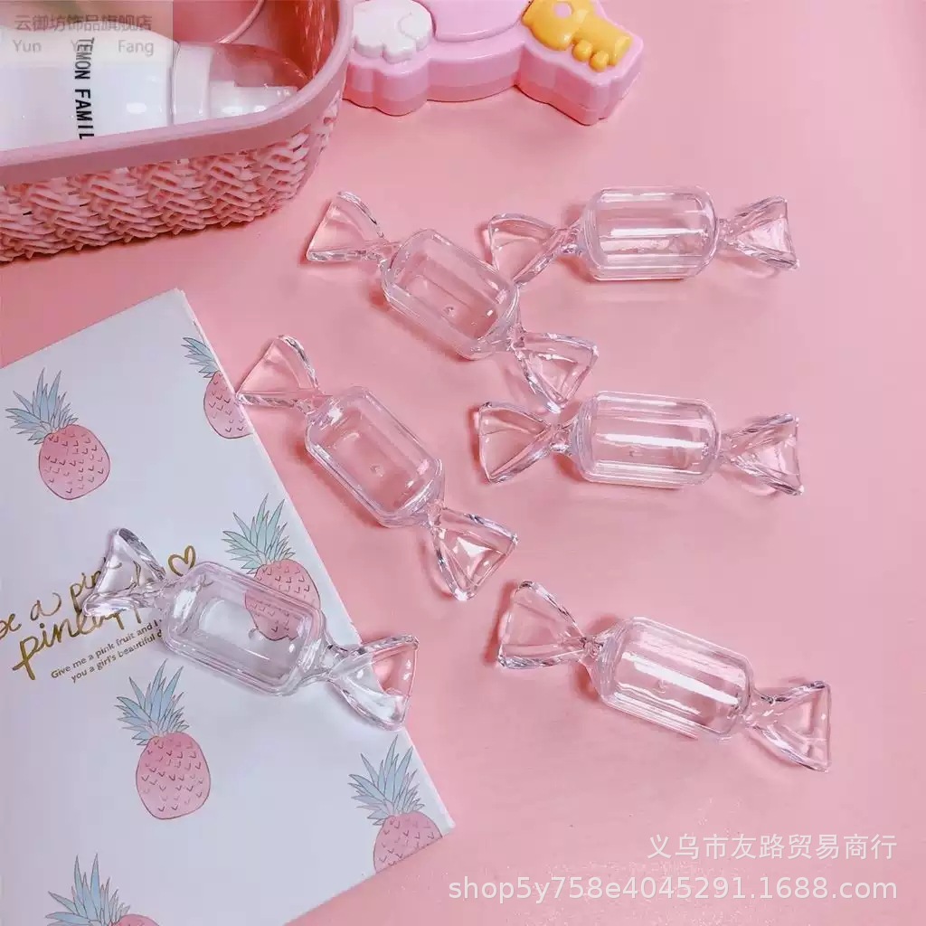 旅行分装4ML糖果面膜罐分装瓶膏体试用装美甲粉眼影盒物料收纳盒