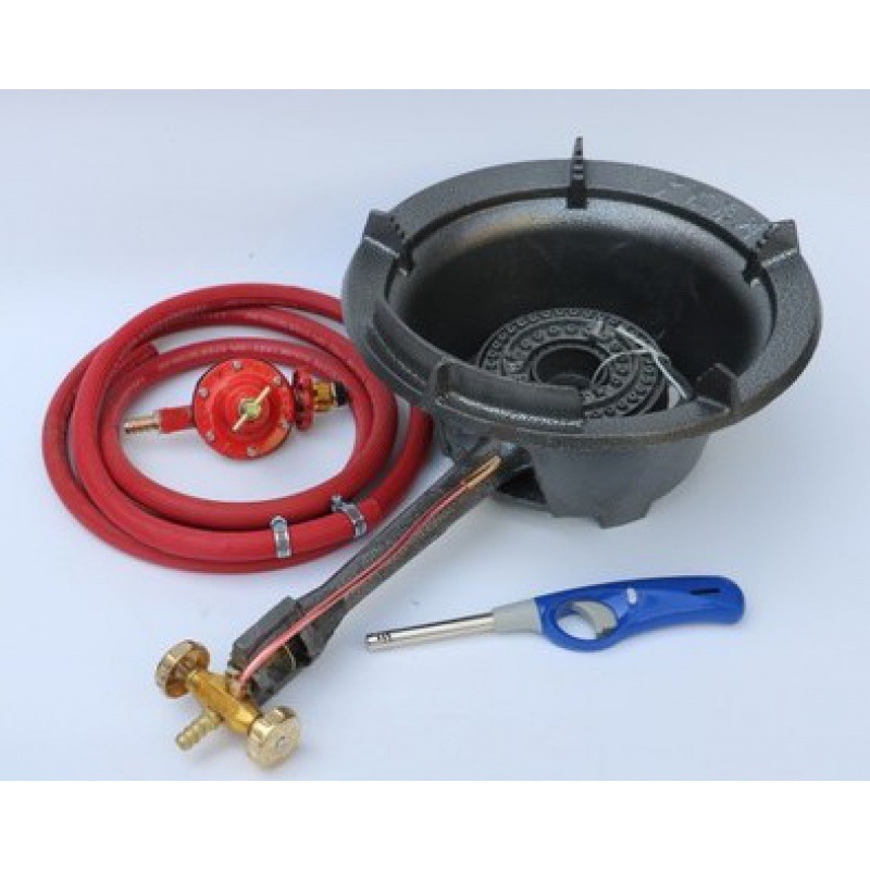 상업용 호텔 매점에 적합한 핸드 포인트 30cm + 파이프 + 고압 밸브 + 점화 건