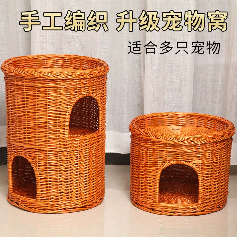 Summer double-layer big universal villa, internet celebrity, cat