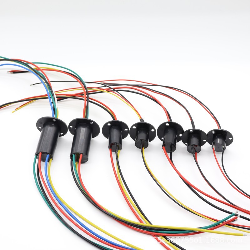 小型旋转电滑环过孔式冒式集电滑环厂家滑环航模车模滑环