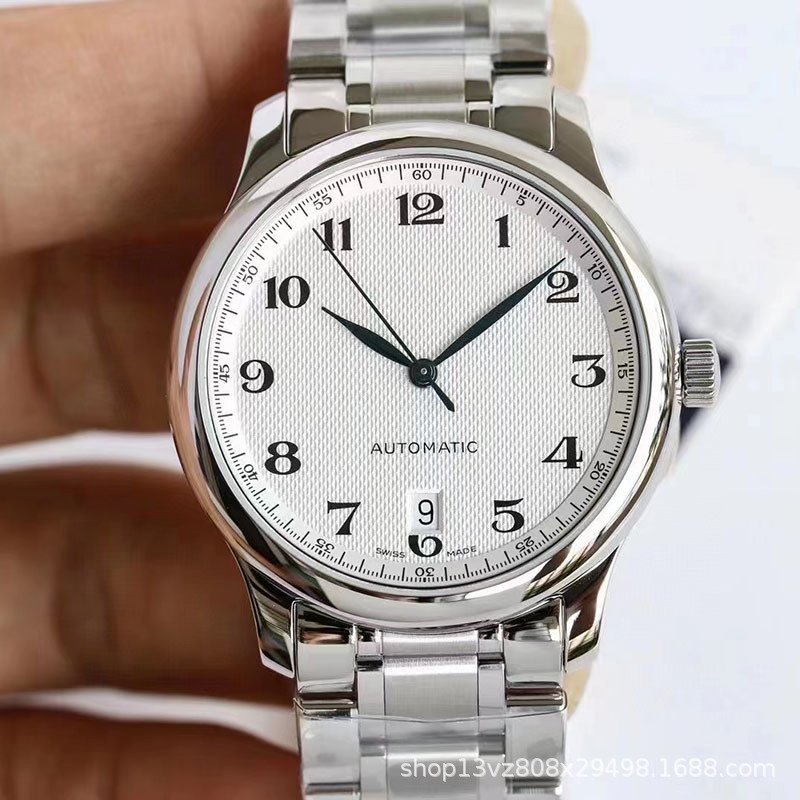 Langjia Direct Sales Fully Automatic Mechanical Famous Craftsman Men's and Women's Watches Moon Phase Eight-Pin Concas One-Piece Drop Shipping Men's Watch