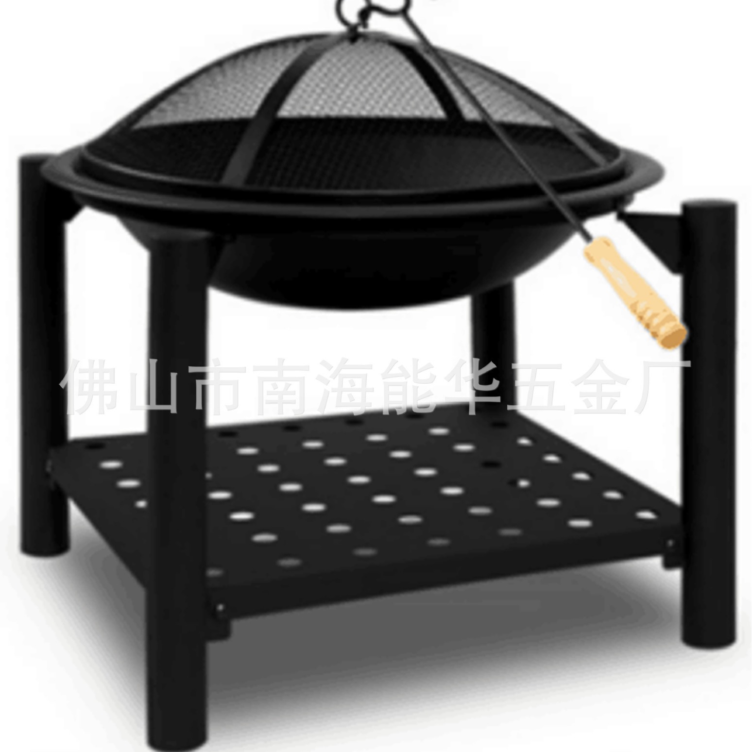 21.5-pulgadas brasero calentador redondo europeo y americano muebles calentador barbacoa estufa hogar al aire libre barbacoa parrilla