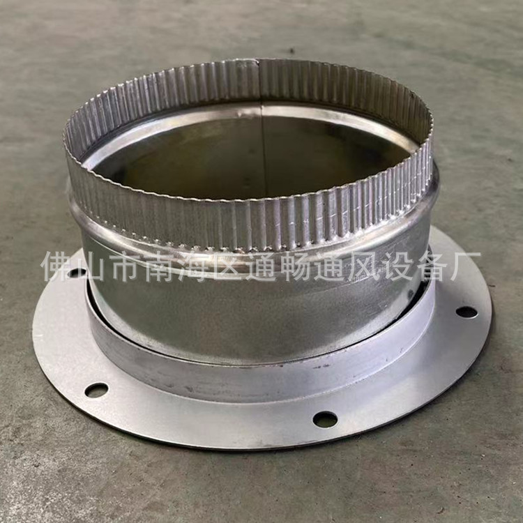镀锌风管直接 白铁皮内接通螺旋排风管不锈钢通风管接头450mm