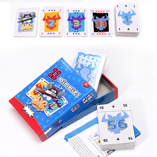Who is the Bull-headed King board game card set 1+2 happy leisure party table game plastic package