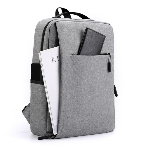 Newly Printed Logo Double Shoulder Bag for Men, Business Laptop Bag, Casual Outdoor Sports Travel Backpack, Gift