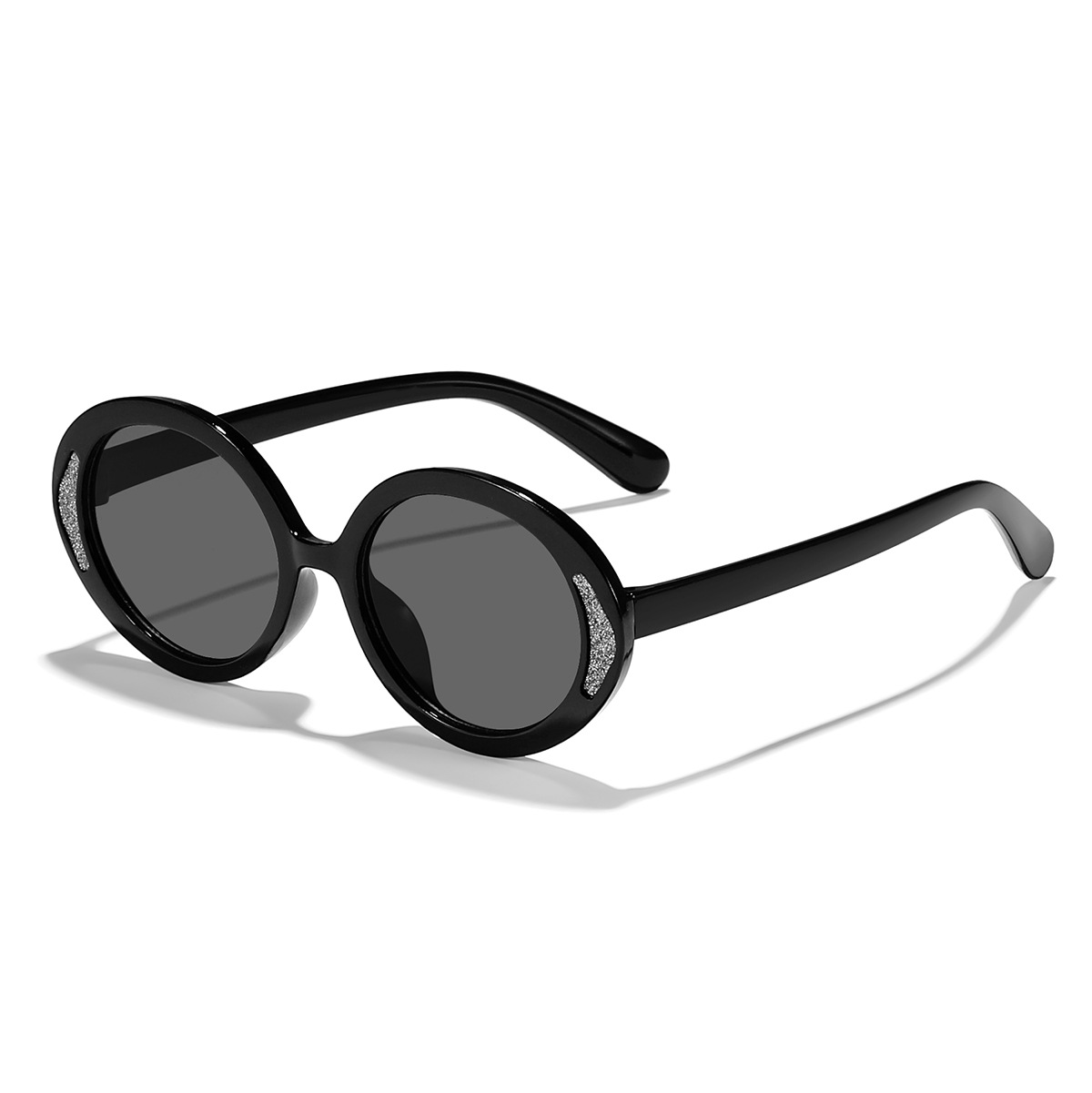 Gafas de sol de montura ovalada de color caramelo para niños transfronterizos, gafas de sol de sombra callejera de moda para bebés lindos