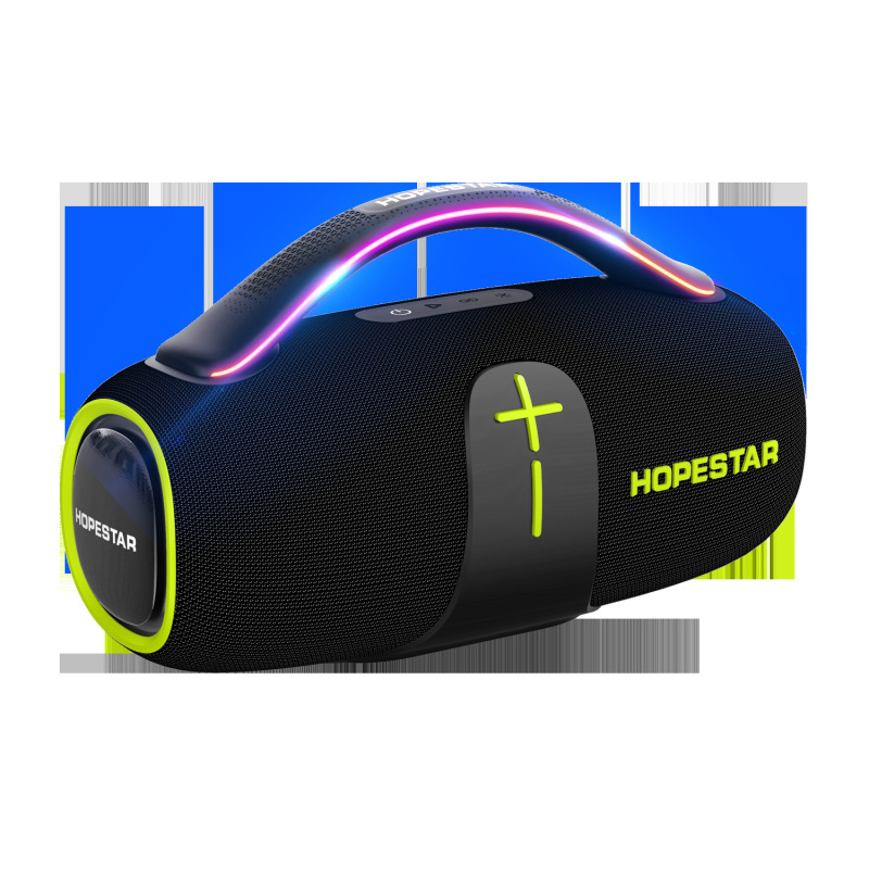 HOPESTAR H85 ポータブルワイヤレス Bluetooth スピーカー屋外防水サブウーファーハイパワーカードオーディオ|undefined