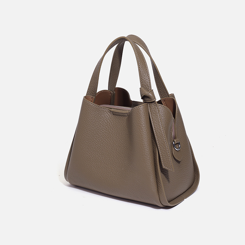 2024 new niche design vegetable basket portable women's bag, simple and versatile, high-end feeling, single shoulder_voghion.com