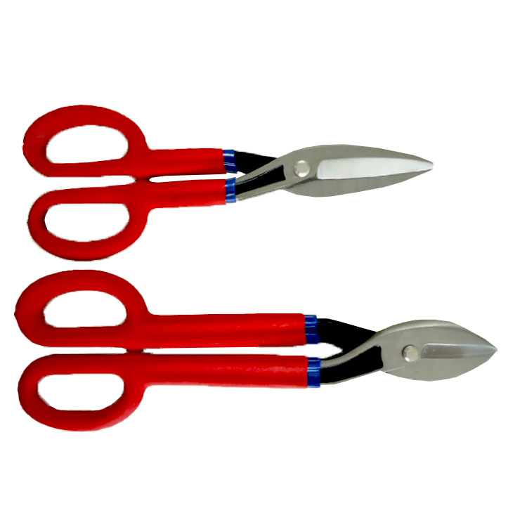 55#钢航空白铁剪高档铁皮剪批发 厂家供应16寸工业直头铁皮剪刀