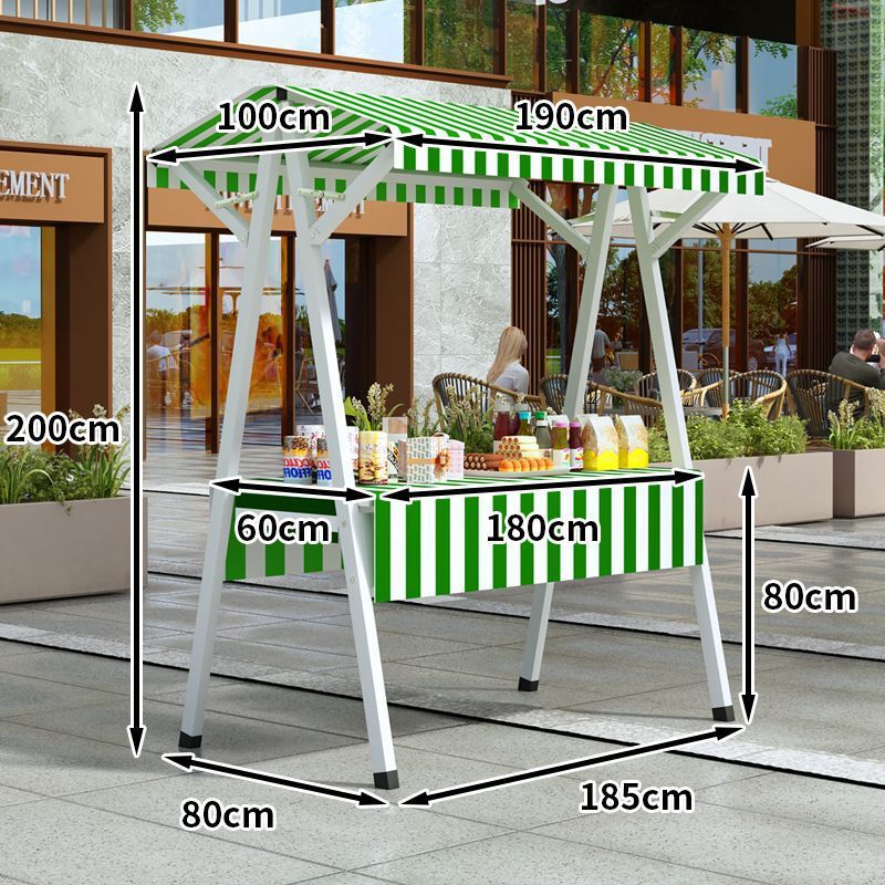 ネット赤夜市折り畳み展示棚デパート専用鉄芸販売促進台移動戸外厚手露店台軽食車|undefined