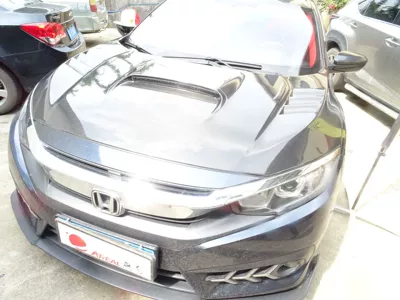 fiber modified accessories cover — Spoiler - 16-21-civic-wrc-cover