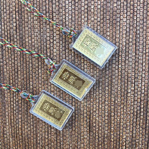 Manufacturer supplies Surangama Pendant, Great Compassion Miniature Sutra Necklace, Six-Word Mantra Pendant, Travel Souvenir Pendant
