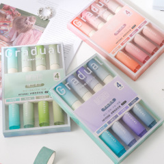 Collective Item Society Eye-Care Color Marker for Drawing, Colorful Handwritten Notebooks, Fluorescent Pens for Students, Highlighting Key Points, Large Capacity Marking Pens