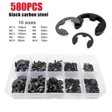 580pcs M1.2��M15 ��ɫ̼��⿨�� E�Ϳ��h �ۭh �S�É|Ȧ���b