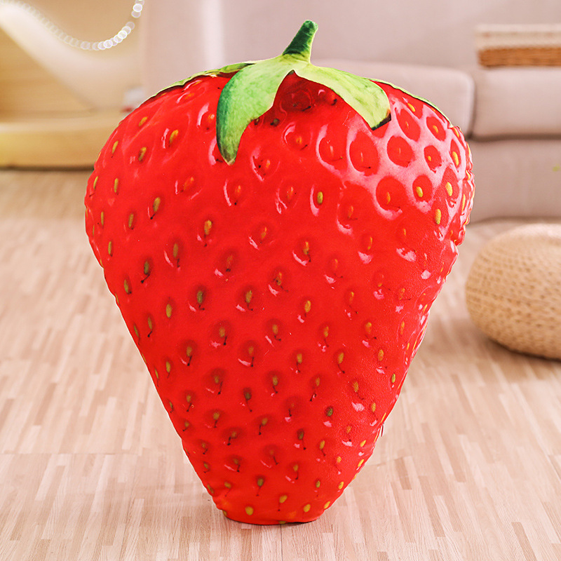 3Dシミュレーション果物野菜抱き枕ぬいぐるみクリエイティブかわいいクッションオフィスクッションホテル装飾飾り物