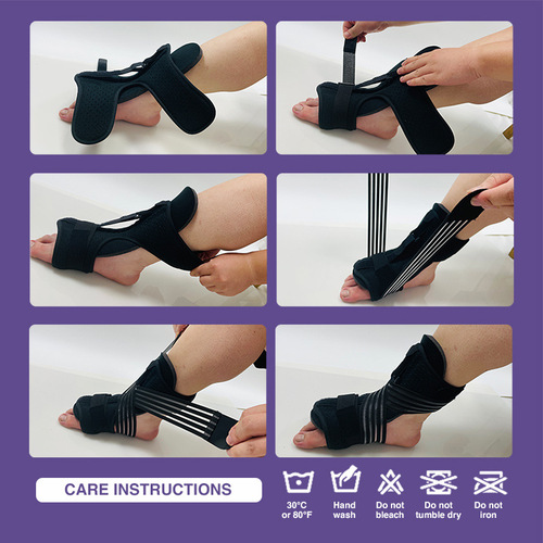 Amazon Foot Drop Corrector Ankle Support Device, Foot Protection Internal and External Rotation Ankle Joint Fixator, Foot Pad Plantar Fascia Protection Gear