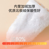 Демисезонная утепленная мультяшная милая удерживающая тепло нескользящая обувь для выхода на улицу, носки, мягкая подошва