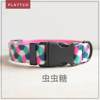 PLATTCO 柔软舒适仿尼龙耐用宠物狗狗项圈 厂家现货批发 PDC317