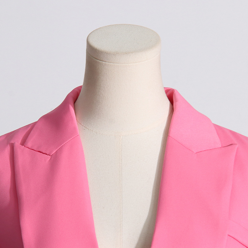 GraceChic Herbstkollektion 2025: Modischer Blazer mit figurformendem und beinschmeichelndem Design – der perfekte Anzug für Damen._voghion.com